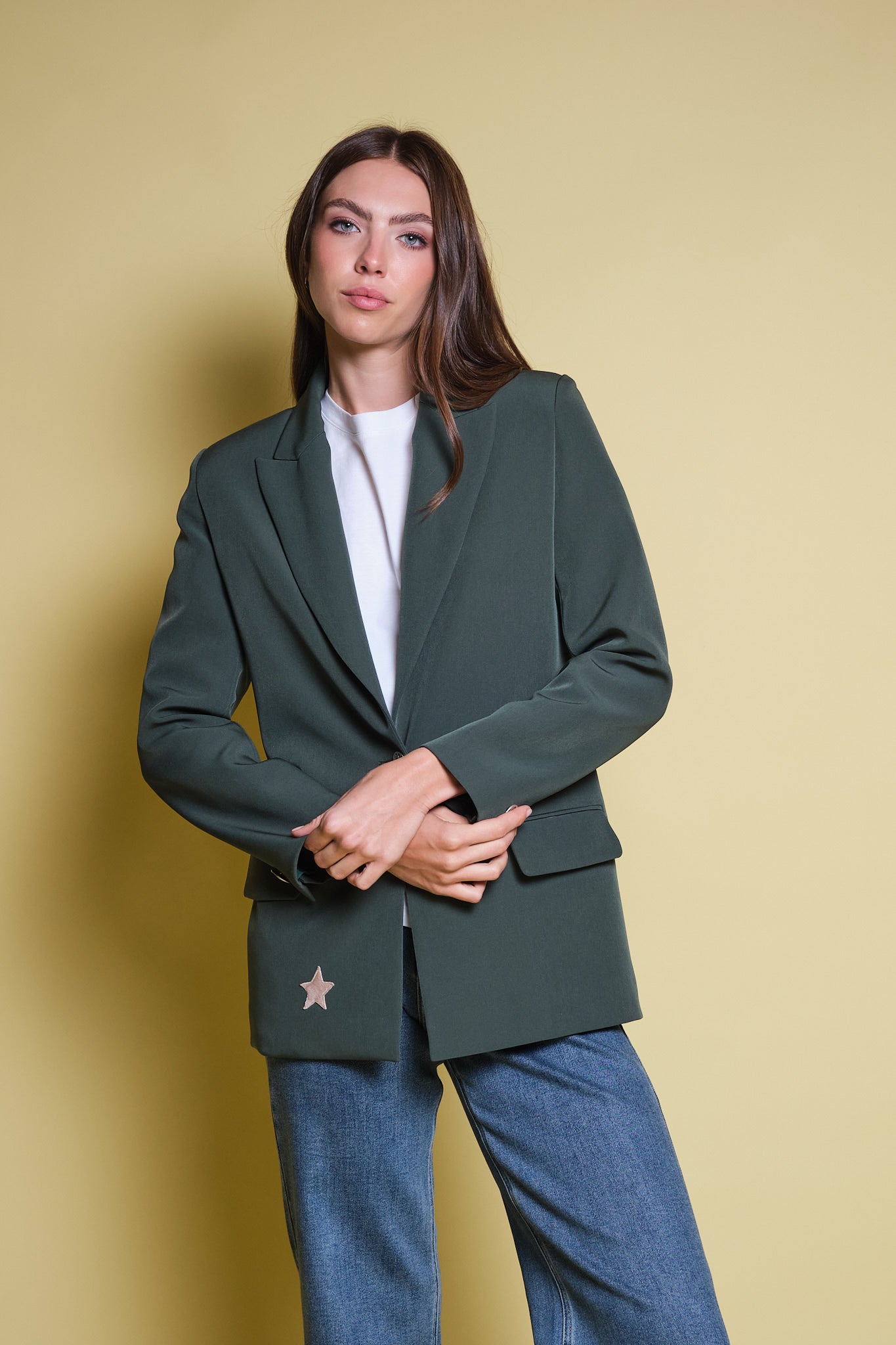 BLAZER VERDE ESTRELLA
