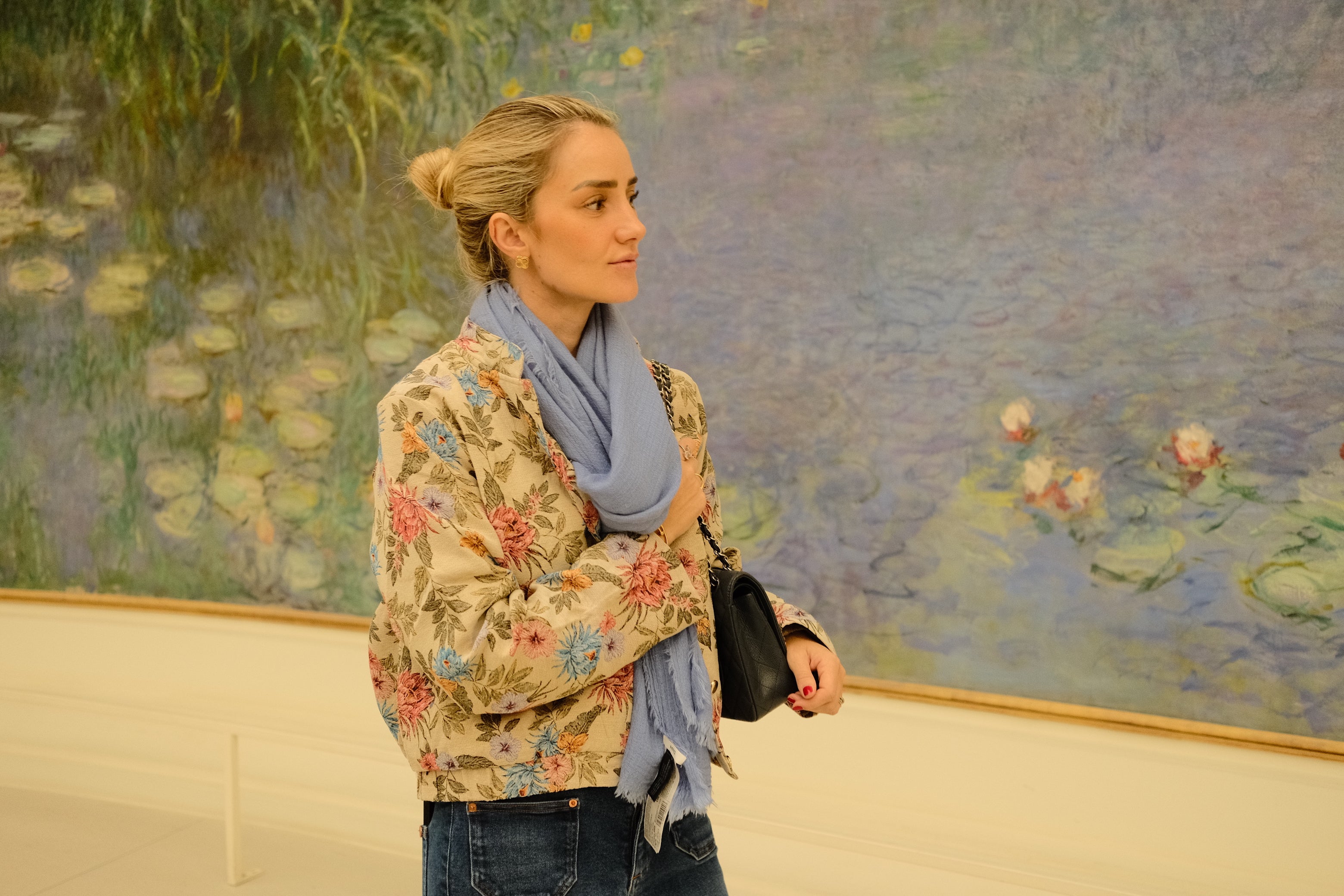 CHAQUETA TAPESTRY FLORAL BEIGE