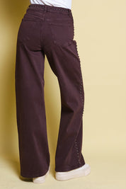 JEANS CAFES CON TACHES