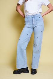 JEANS AZULES MICRO ESTRELLAS