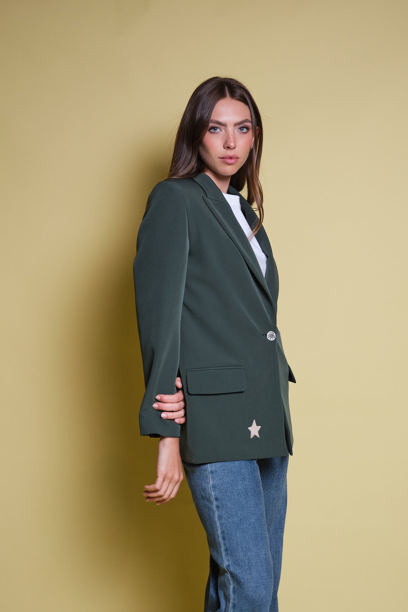 BLAZER VERDE ESTRELLA