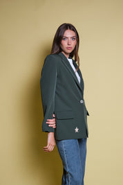 BLAZER VERDE ESTRELLA