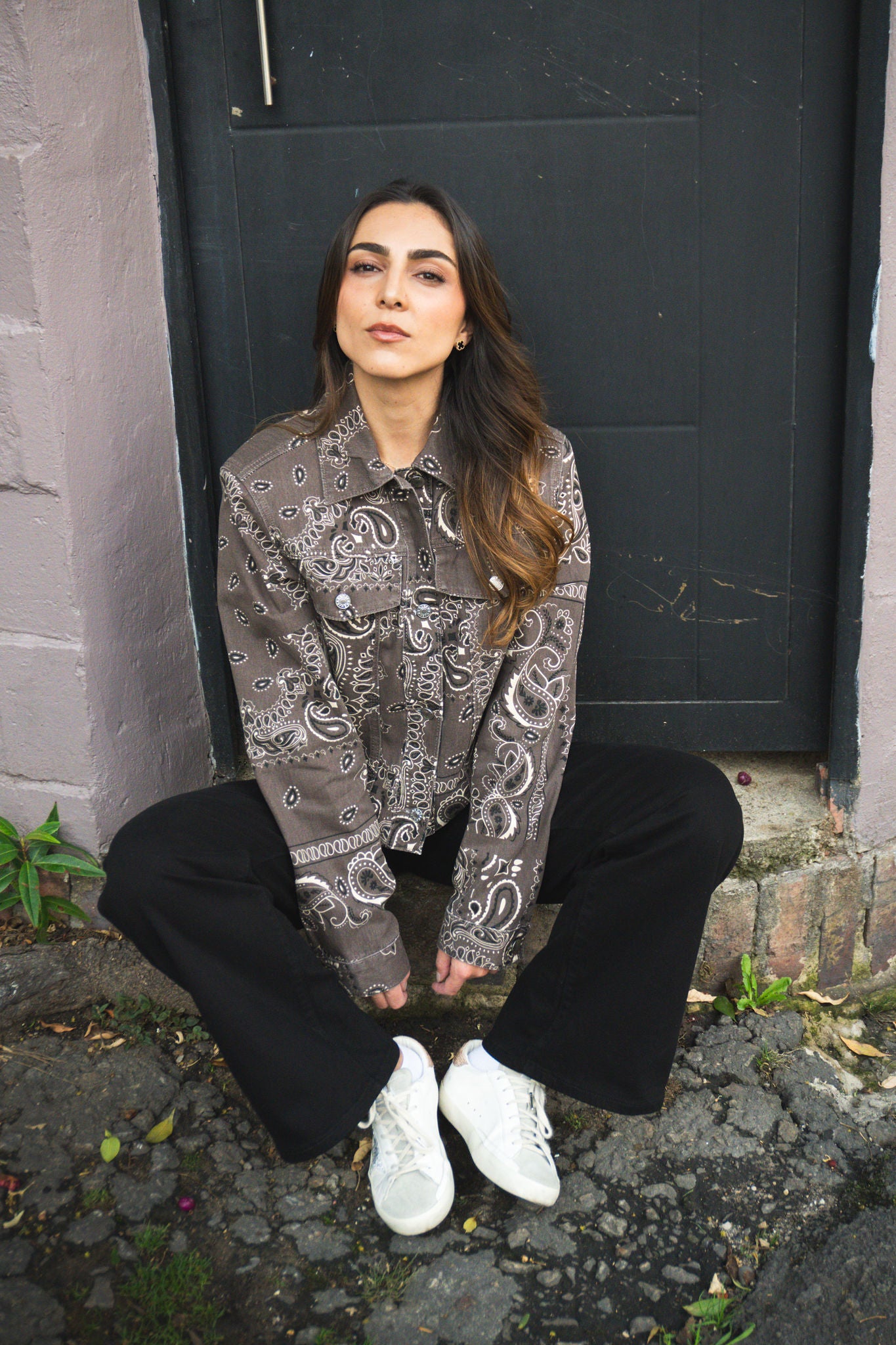 CHAQUETA PRINT BANDANA