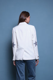 BLAZER OFF WHITE CODERA ESTRELLA