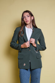 BLAZER VERDE ESTRELLA