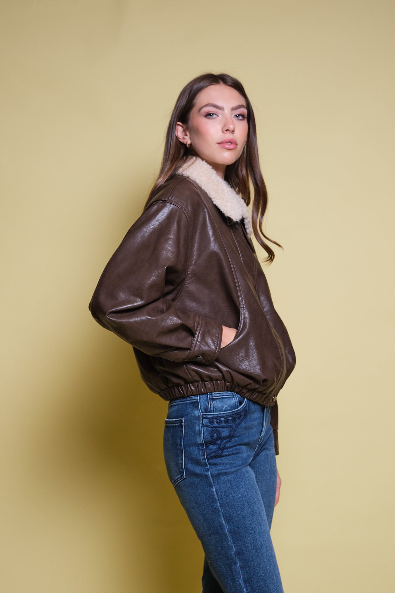 CHAQUETA SHEARLING