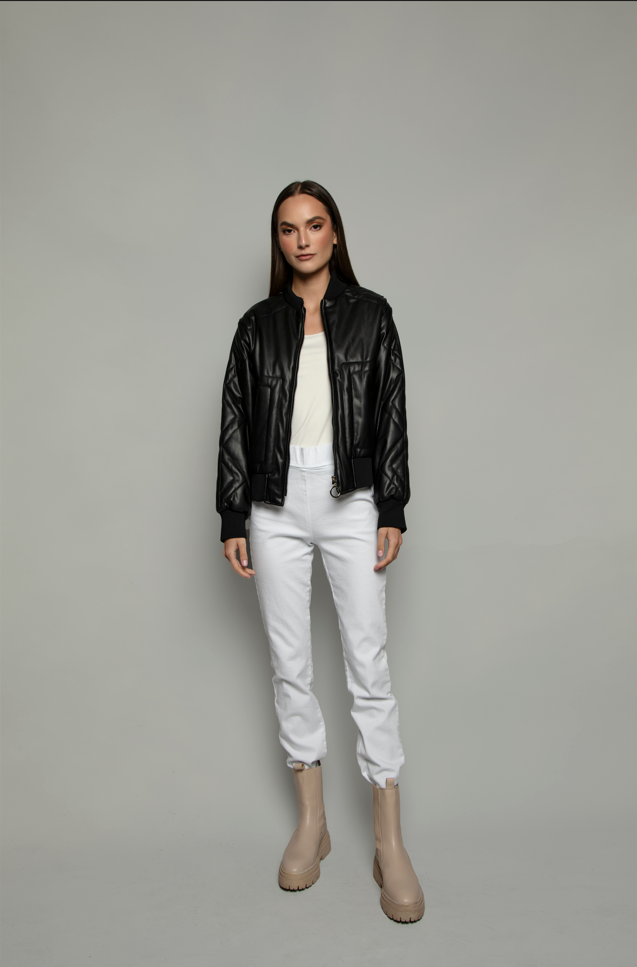 BOMBER ZIPPER Y RIB