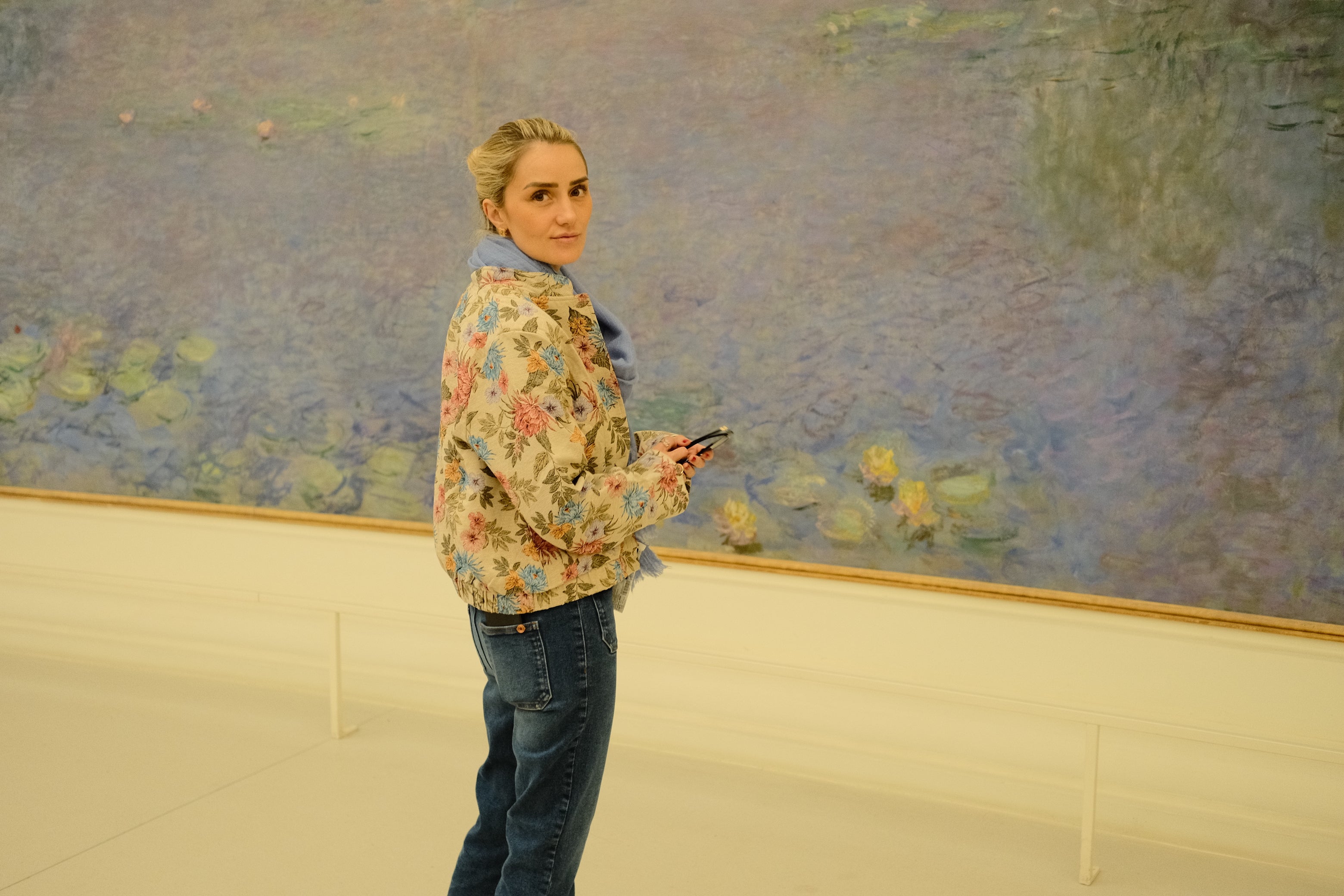 CHAQUETA TAPESTRY FLORAL BEIGE