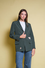 BLAZER VERDE ESTRELLA