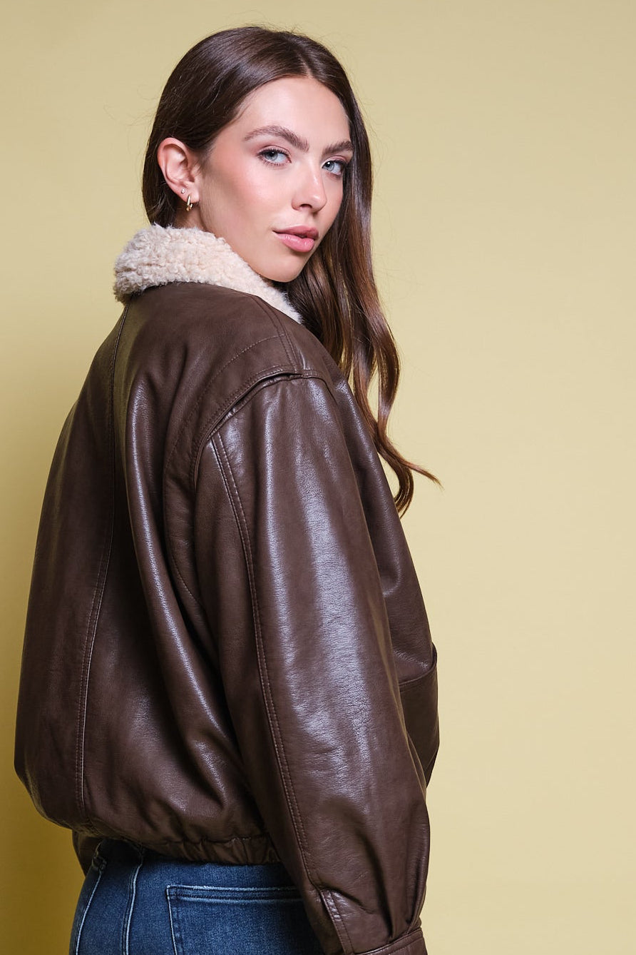 CHAQUETA SHEARLING