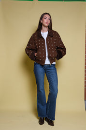 CHAQUETA BARN GAMUZA CAFE PEDRERIA