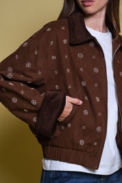 CHAQUETA BARN GAMUZA CAFE PEDRERIA