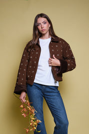 CHAQUETA BARN GAMUZA CAFE PEDRERIA