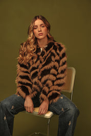 CHAQUETA FAUX FUR SÁVANA