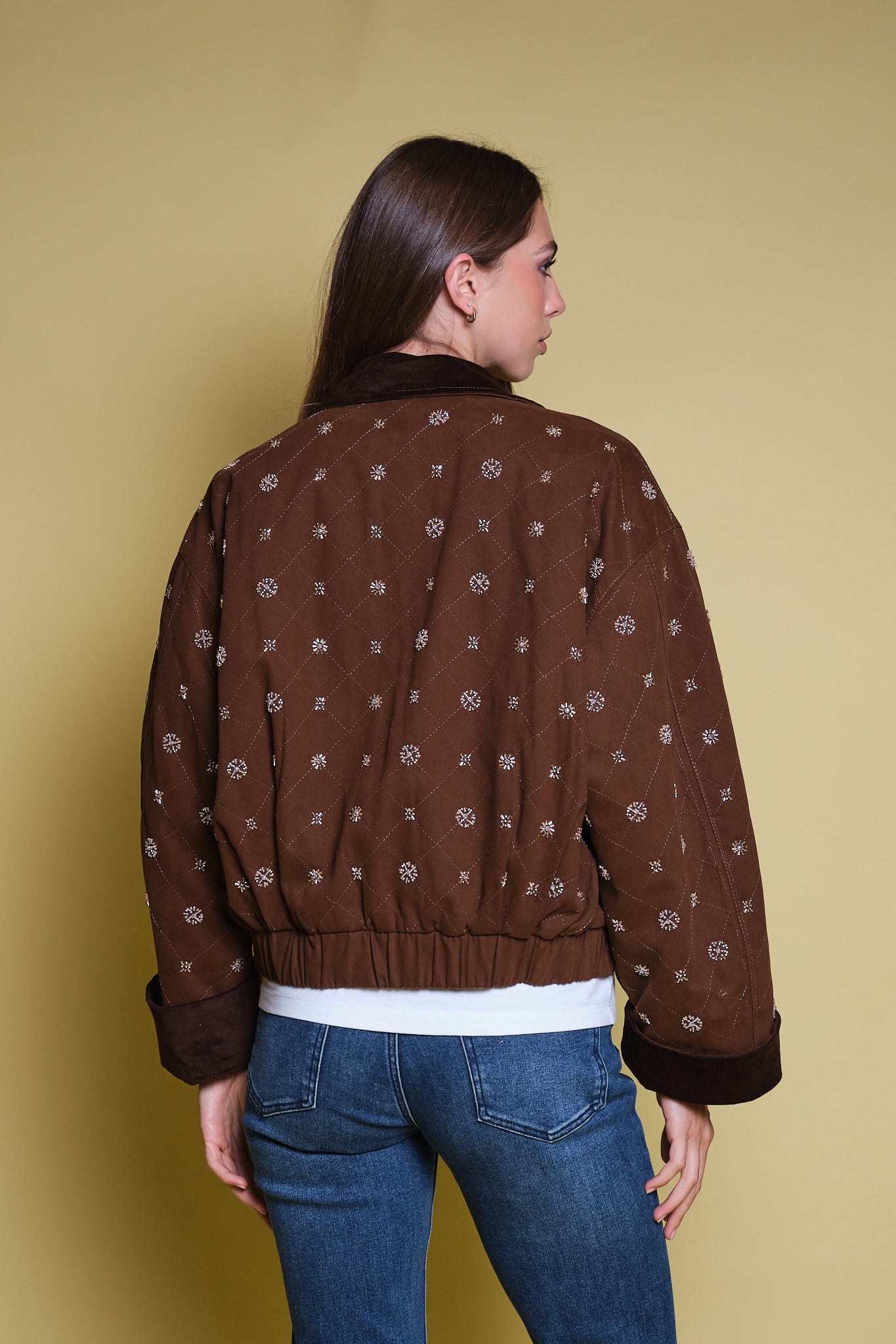 CHAQUETA BARN GAMUZA CAFE PEDRERIA