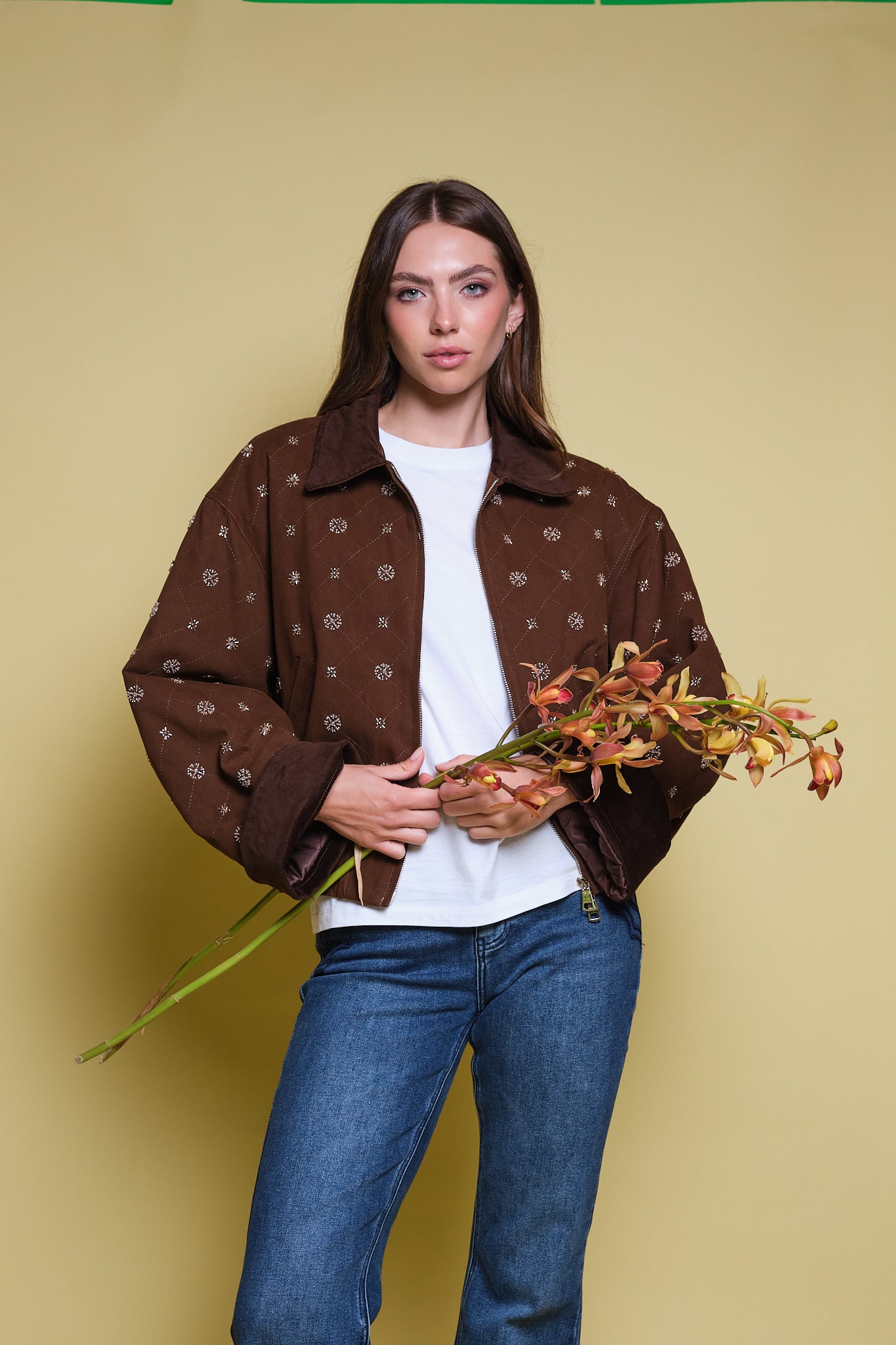 CHAQUETA BARN GAMUZA CAFE PEDRERIA