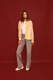 CHAQUETA BORDADO BOHO EN RUEDO