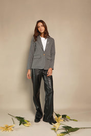 BLAZER RAYAS CON LUREX