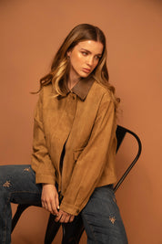 CHAQUETA GAMUZA BARN